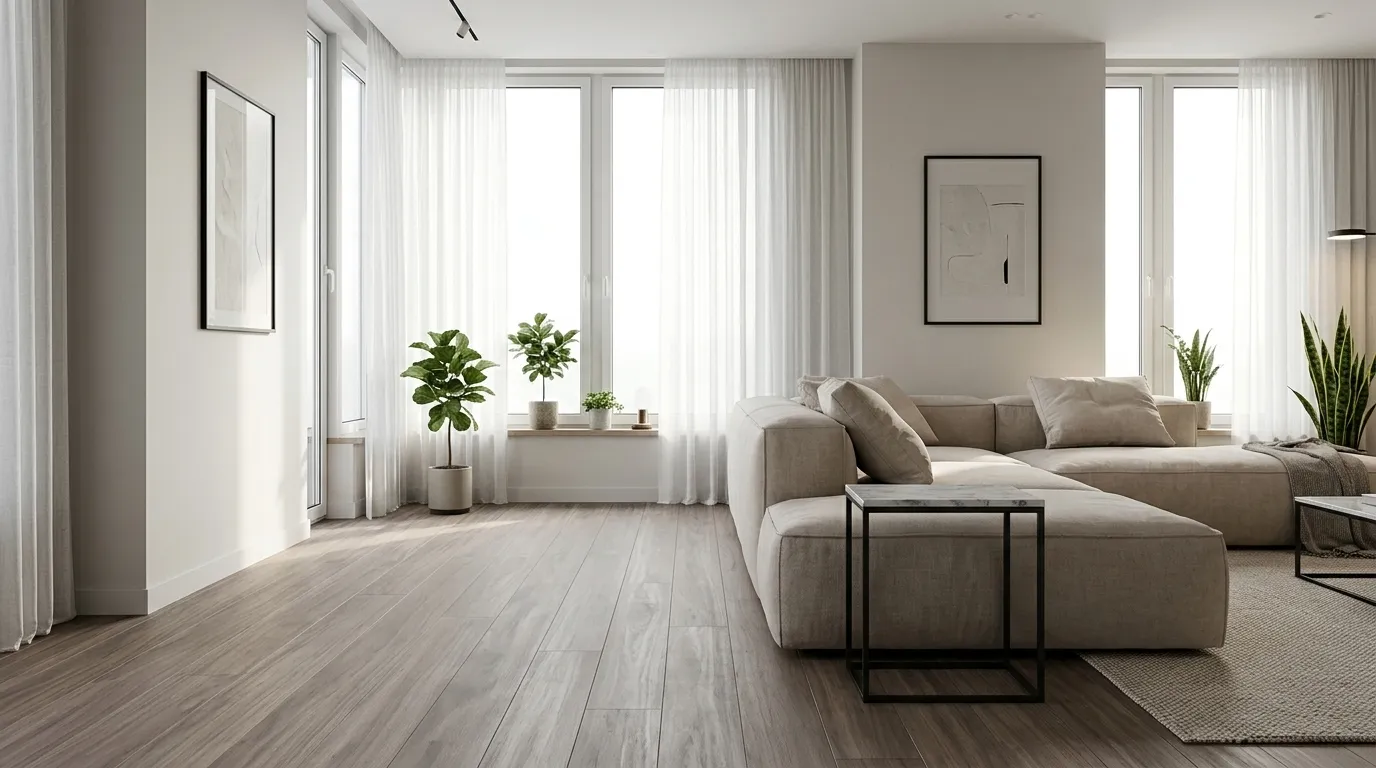LVT flooring manufacturing and surface material production facility